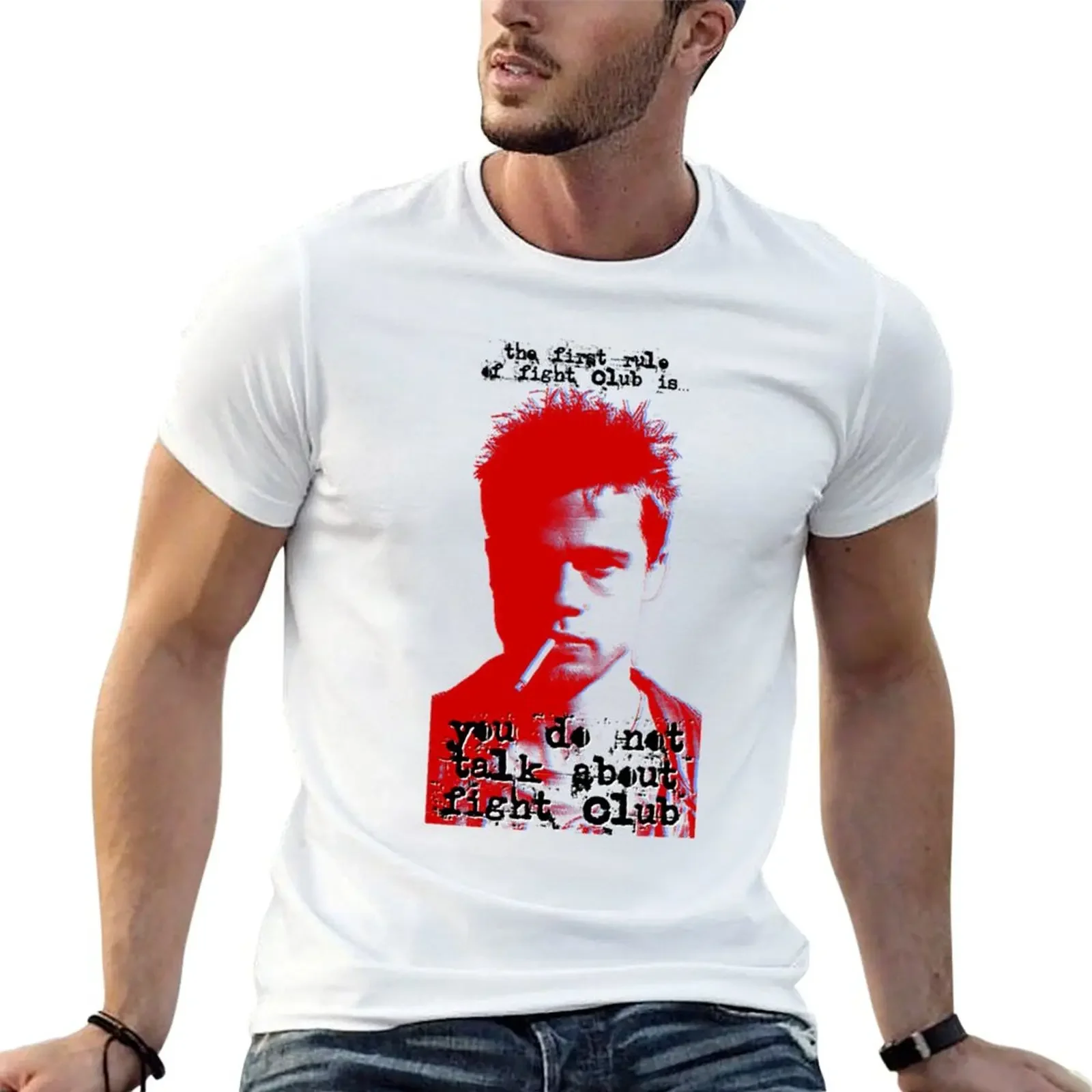 

Fight Clúb T-shirt shirts graphic tees aesthetic clothes plain black t shirts men
