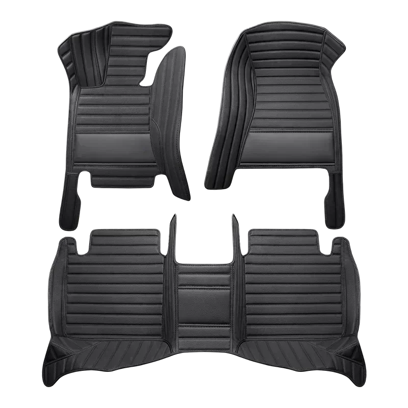 

PU Leather Full Coverage Custom Car Floor Mats for Cadillac XT4 2018-2023 XT5 2016-23 XT6 6 7 Seat XTS Car Interior Accessories