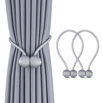 Magnetic Ball Curtain Tiebacks