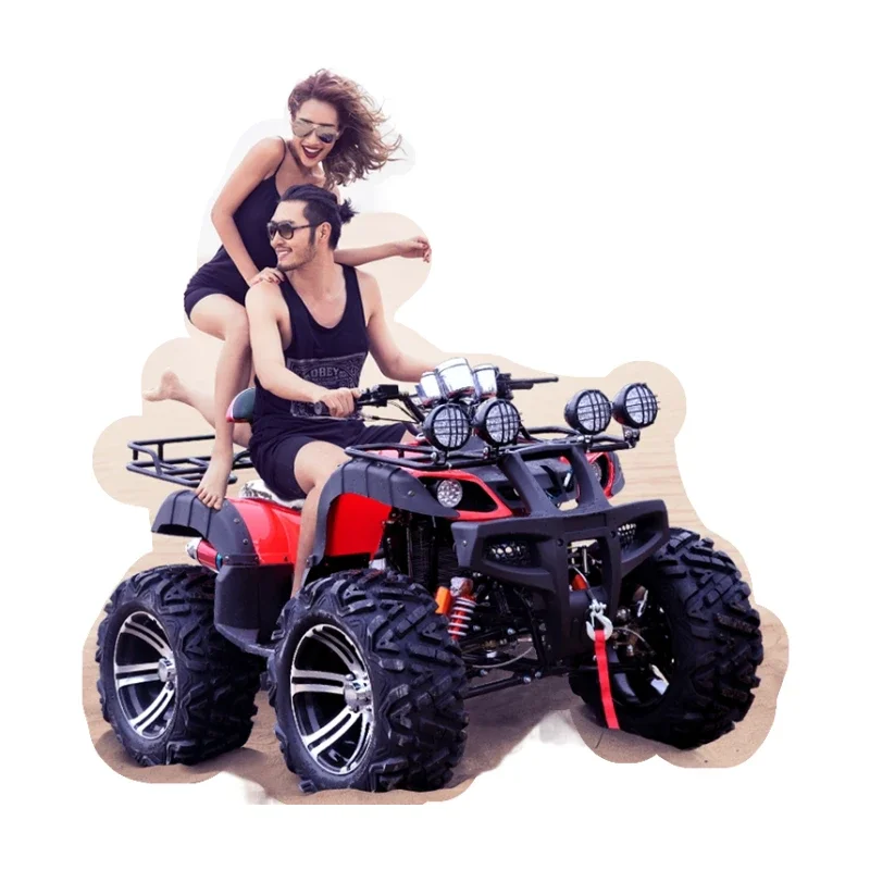 Factory hot sales 200 cc 250 cc engine petrol 4*4 GY6 Off-road ATV mountain bike Passed ISO 9001 certification made in China