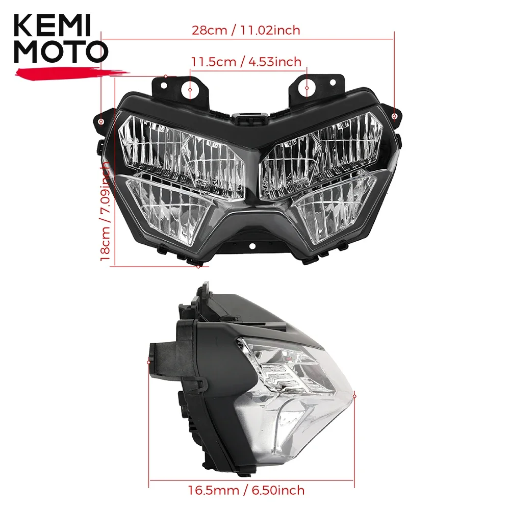 Рисунок 6 - Мотоциклетная фара Z650 Z900 для KAWASAKI Z250