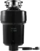 Disposals with Sound Reduction, Continuous Feed Food Waste Disposer for Kitchen Sink, Power Cord Included, Black, HR-7A-TL 1