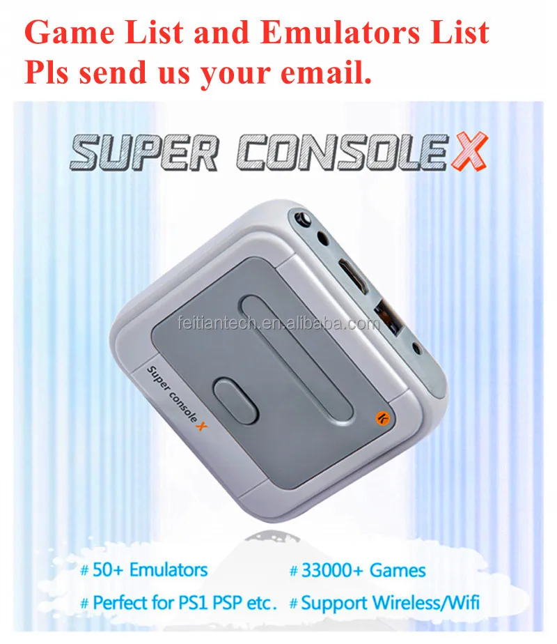 Super Console X 256GB スーパーコンソールエックス エミュ 中華ゲーム機「Super console X」を実機レビュー。小さな