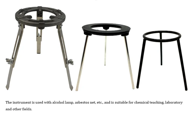 Chemistry What Does A Tripod Look Like Lab Support Stand Balacoo