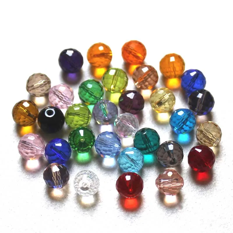 PATIKIL Perline Sfaccettate a Goccia, 325Pz Perline a Bicono Trasparenti Blu Chiaro Pietra Natale Vetro Cristallo Assortimenti Forma Foro Verticale per Creazione Gioielli Bracciale, 4x6mm
