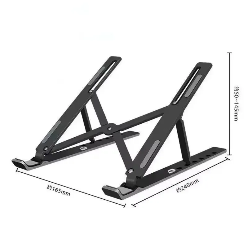 Laptop Stand Foldable Cooling Notebook Bracket Adjustable Ergonomic Support Base Holder Tablet Accessories