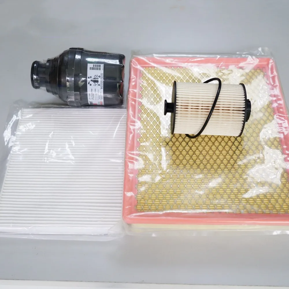 for FOTON TOPLANDER 2.8T air filter+ cabin air condition+ gasoline + Oil filter four filters air filters power oil filter set