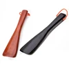 22cm Durable Handle Shoehorn Wooden Shoe Horn Shoe Accessories Shoe Horns Aid Stick Remover Tool Random Color 3
