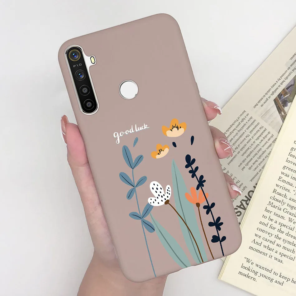 Cute Soft Matte Bumper Back Cover Phone Case