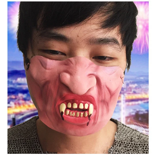 Set Maschera Halloween Naso E Orecchie Di Maiale - Divertente Per Feste E Bambini - Foto 13