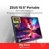 ZSUS 10.5-Inch Portable Monitor 1280P 100%sRGB 15:10 Low Blue Light For XBox PS4 / 5 Switch Cell Phone PC Loptop Extension ZSUS 10.5-Inch Portable Monitor 1280P 100%sRGB 15:10 Low Blue Light For XBox PS4 / 5 Switch Cell Phone PC Loptop Extension