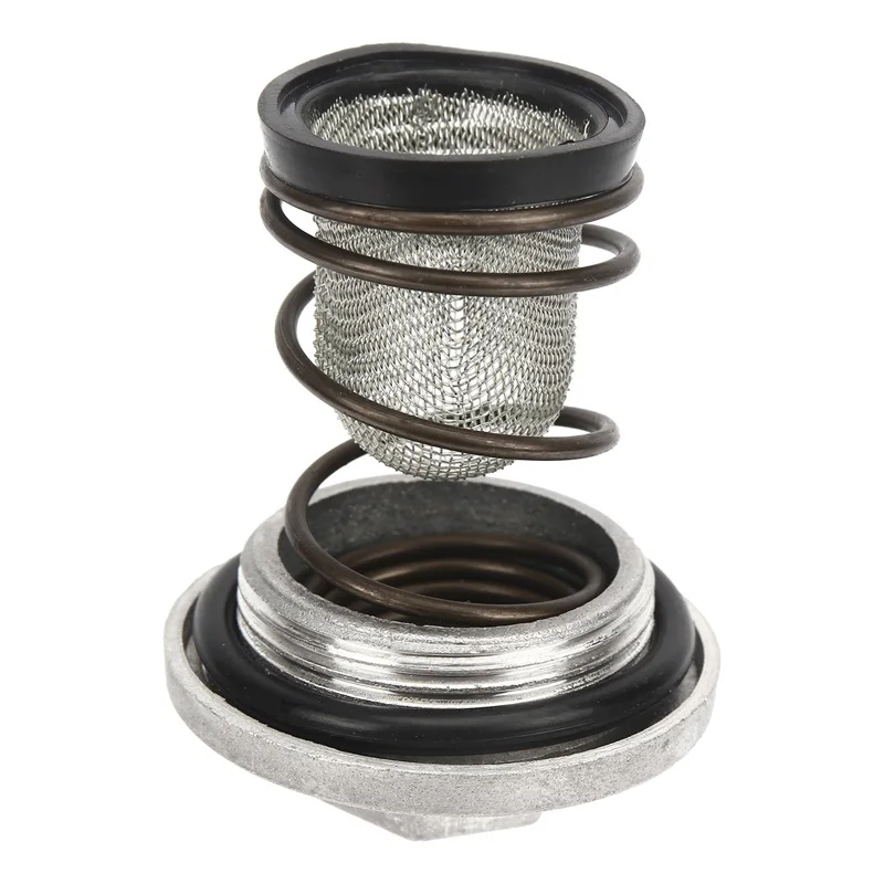 Комплект пробки для слива масла с пружинным фильтром для китайского скутера GY6 от 50 до 150 куб. См, мопеда для Baotian Benzhou Znen Taotao