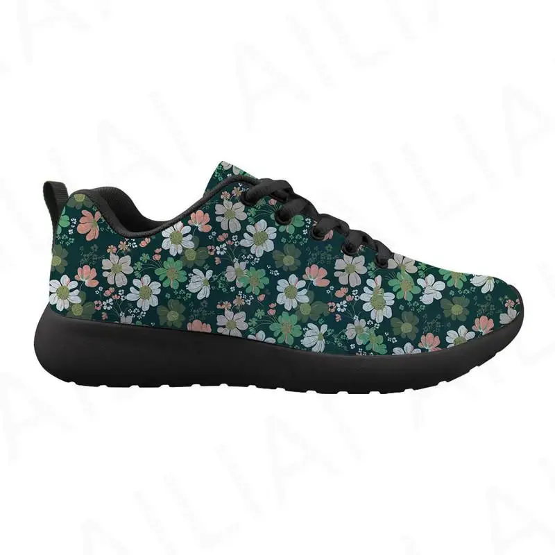 

Shoes Woman Sneakers Flowers Design Platform Trainers Women Shoe Casual Womens Sneaker Basket Sepatu Wanita Buty Damskie