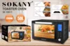 New Design Oven 50 Liter Capacity Intelligent Oven Household Electric Small Household Appliance Oven 62.2*44.2*41.5cm 3