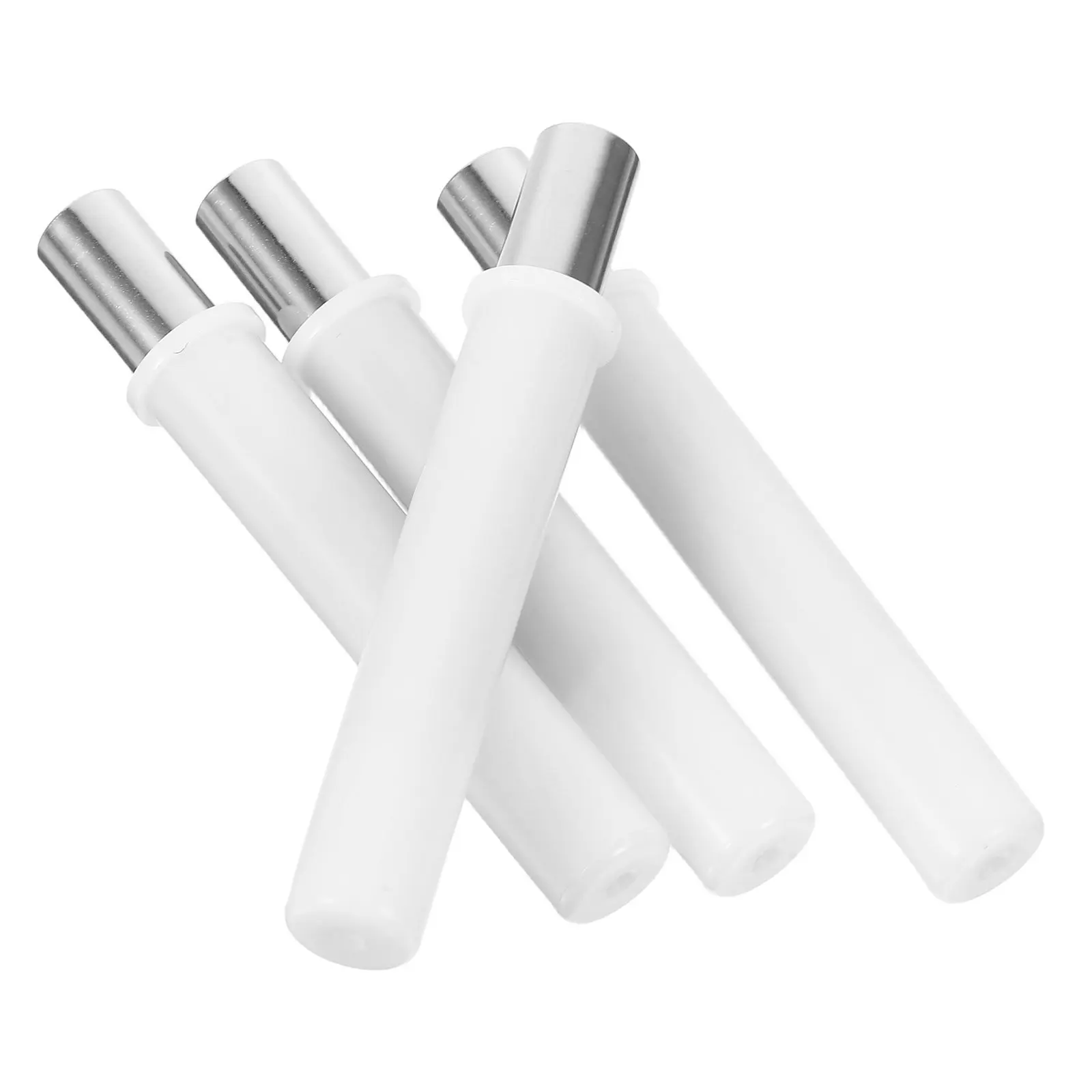 4Pcs 유압 쓰레기통 댐퍼 금속 소프트 클로징 버퍼 가구 댐퍼 주방 화장실 캐비닛 서랍 수리용