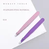 1pc Stainless Steel Eyebrow Tweezer Face Hair Removal Tweezers Colorful Makeup Eyelash Tweezer Eye Brow Clips Makeup Tools 2