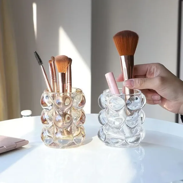 Creative Makeup Brush Storage Cylinder,Simple Windshield Pen Holder,Large-capacity Design,Suitable Storage Bottles,Ashtrays 2