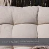 Outdoor Sofa Set, Comfy E-Coated Outdoor Furniture Set for 4 Person with Thick Olefin Cushions, Samba Patio Conversa 5