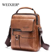  2021 New Men's Messenger Bag Brand designer PU Leather Retro Large-capacity Shoulder Bag Man Handbag Travel Backpack Sac à main 
