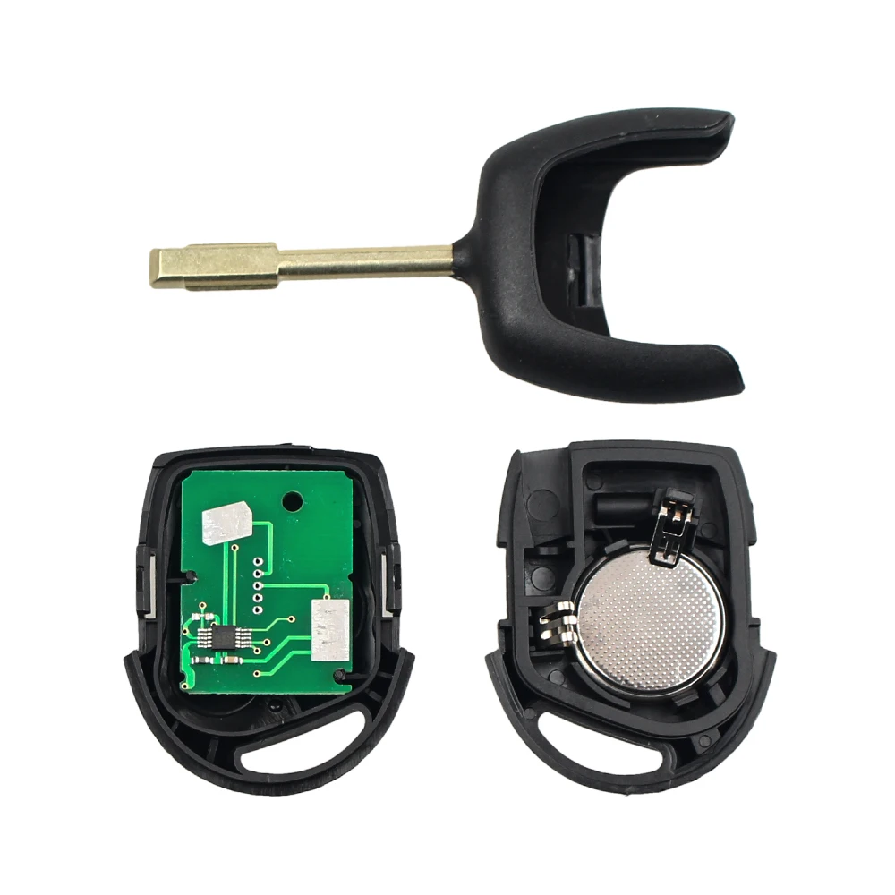 KEYYOU Remote Car Key 433MHz ID63 ID60 Chip for Ford Focus 2 Fiesta Mondeo Fusion Transit KA Galaxy mk2 mk5 mk7 HU101 / Fo21 Key