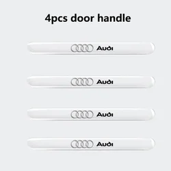 Universal Car Door Edge Anti - Scratch Protection Strip Stickers (4Pcs Door handle)