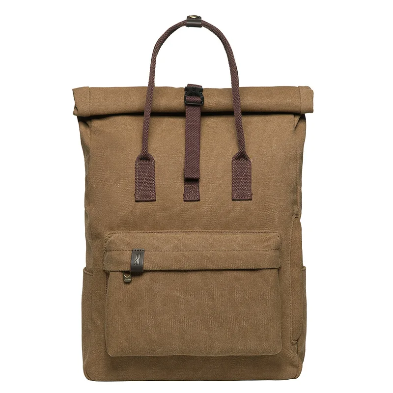 Canvas Large Capacity Multi functional Outdoor Backpack Short Distance Travel Backpack