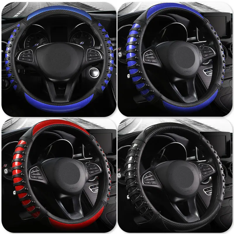 Universal Anti Skid Steering Wheel Cover with Massage Texture