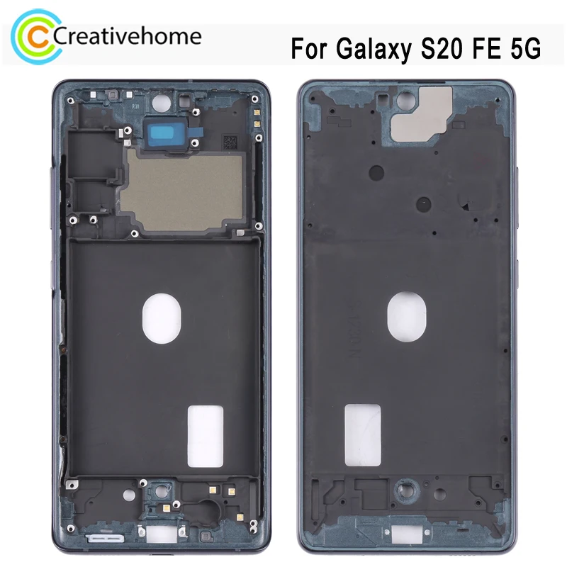 삼성 갤럭시 S20 FE 5G 용 미들 프레임 베젤 플레이트, SM-G781B 수리..