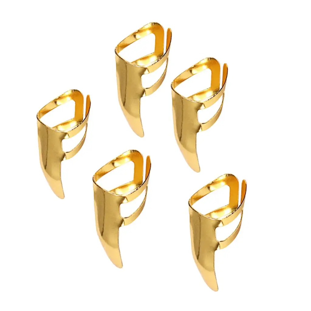 5 X Guitar Finger Picks Protects Nails When Playing Guitar String