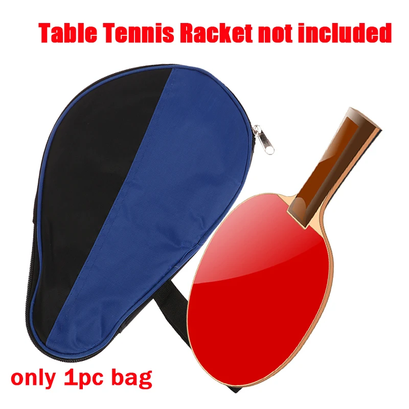 

1Pc Portable Table Tennis Racket Bag Wear-Resistant Gourd Racquet Shape Paddles Bag Waterproof Table Tennis Racket Bag