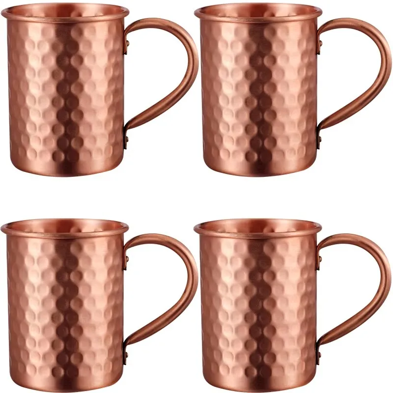 Solid Copper Cup-4PC