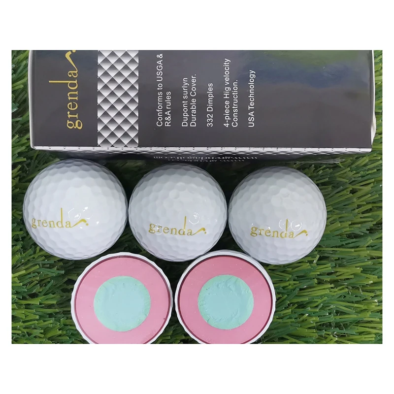 Afrika residu zitten 4 Layer Tournament Golf Ball With Gift Box - Golf Balls - AliExpress