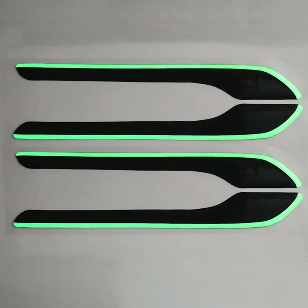 

4 шт., светящиеся эпоксидные Запчасти для Tesla Model 3/Y 2019-2022