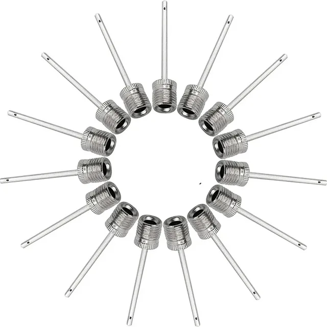 5/10/20Pcs Ball Pump Inflation Needles Ball Pump Pin Football Basketball Soccer Inflatable Air Valve Adaptor Stainless Steel