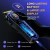 SUPRENT PRO The Black Scorpion- Professional Hair Clipper for Men-Rechargeable Heavy-Duty Motor Hair Cutting Kits with Display 5