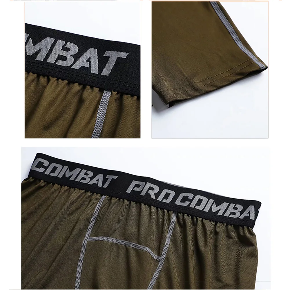 Men's Sportswear Compression Fitness Sport Leggings Men Training Basketball Tights Gym Running Sports Pants