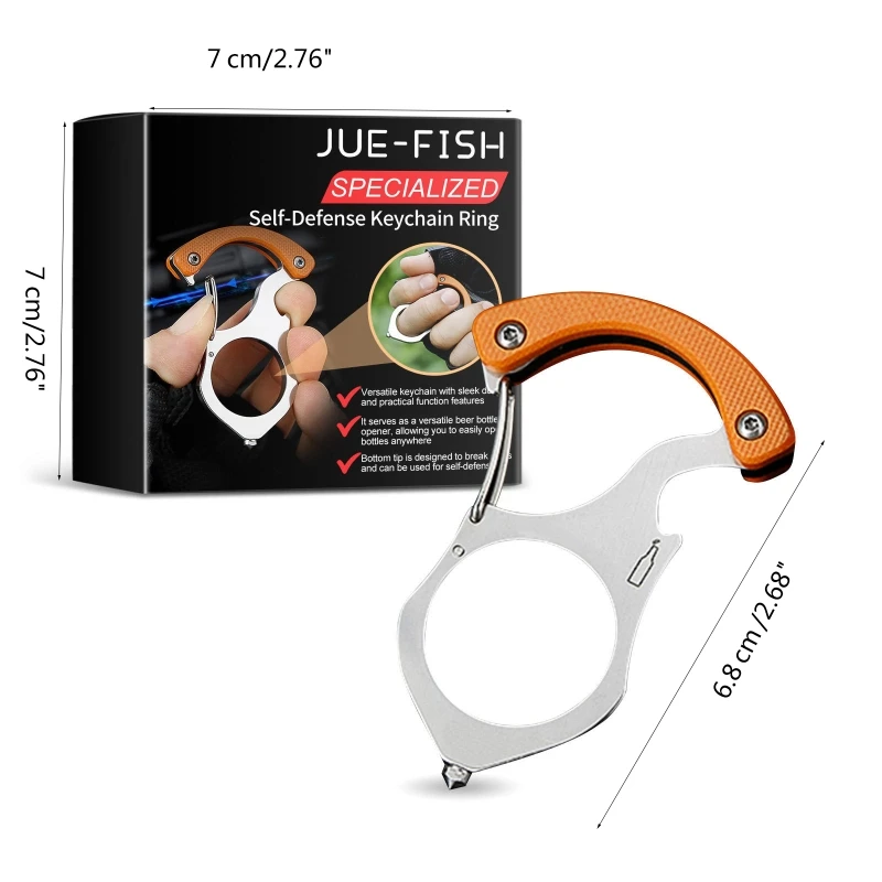

Key Holder Easy to Carry Keyring with Bottle Opener Perfect for Parties Travel