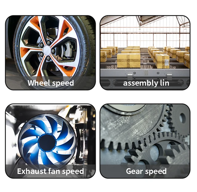 Tachimetro Laser Professionale - Misuratore Giri Motore Senza Contatto, Portatile E Precisione ±0,02% - Foto 8