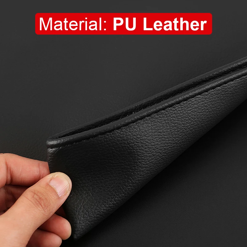 For Tesla Model 3 Y Car Garbage Bag Waterproof Magnetic Adsorption Trash Back Seat Hanging Storage Pocket