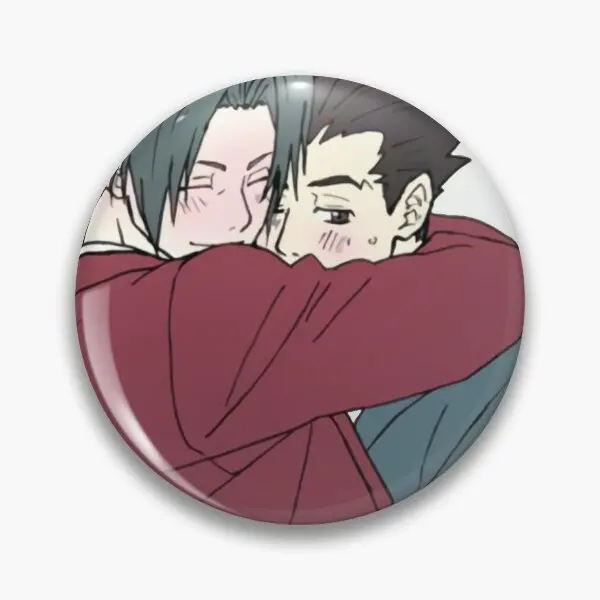 

Wrightworth Hugs Soft Button Pin Clothes Cartoon Women Hat Cute Gift Metal Lapel Pin Fashion Decor Funny Badge Jewelry Creative