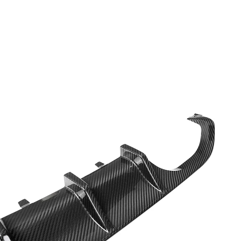 Real Carbon Fiber Rear Diffuser Bumper Lip Spoiler for BMW 3 4 Serises