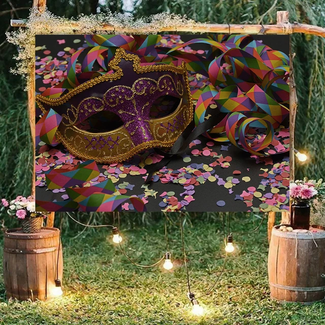 Masquerade Party Decorations  Purple Masquerade Mask Mini - Party &  Holiday Diy Decorations - Aliexpress