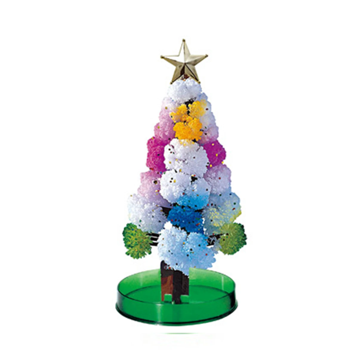 Arbre de Noël Magique en Clip pour Enfant, Mini Arbre en Papier Fleuri,  Bricolage, Cadeau - AliExpress