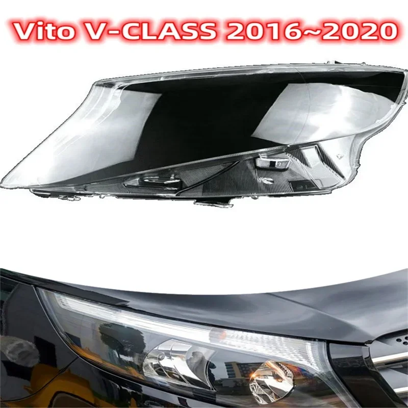 

Передняя стеклянная крышка для передней фары Mercedes-Benz Vito V260 V-CLASS 2016 2017 2018 2019