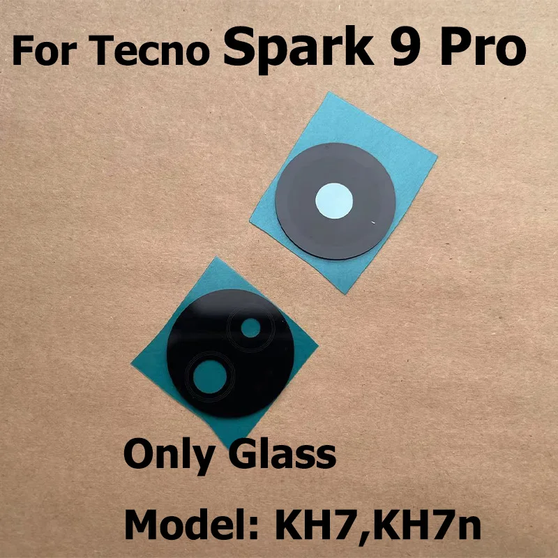 

Rear Camera Glass For Tecno Spark 9 Pro Back Camera Glass Lens Cover With Glue Sticker KH7 KH7n Replacement Parts