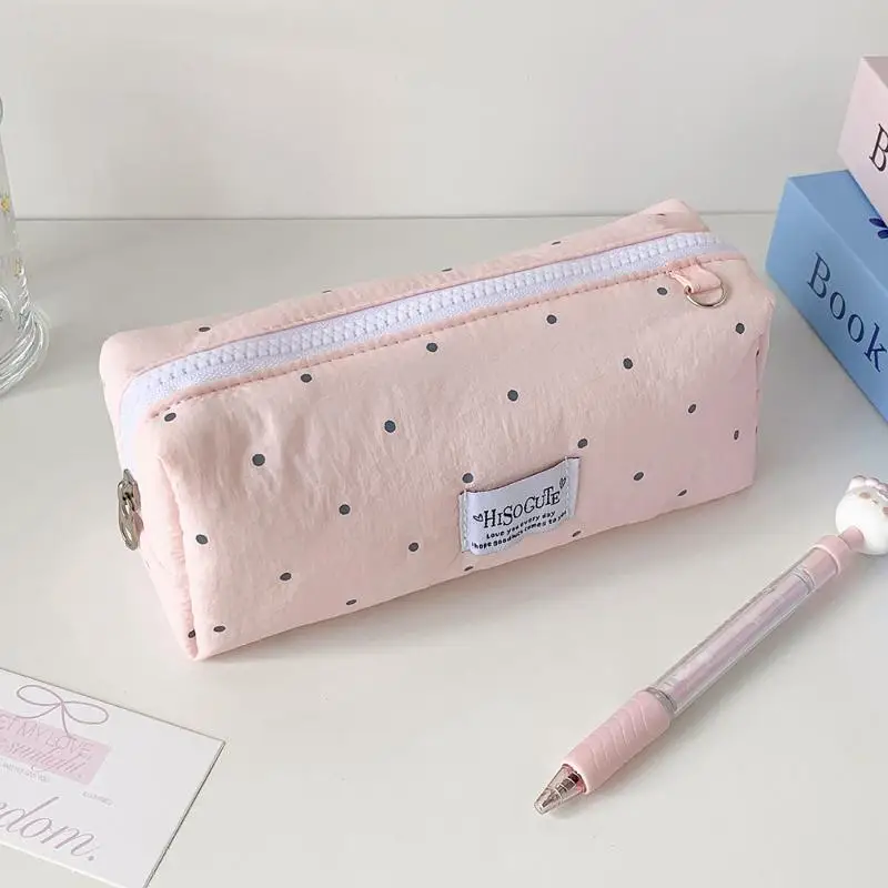 Elegant Solid Color Large Capacity Stationery and Makeup Organizer