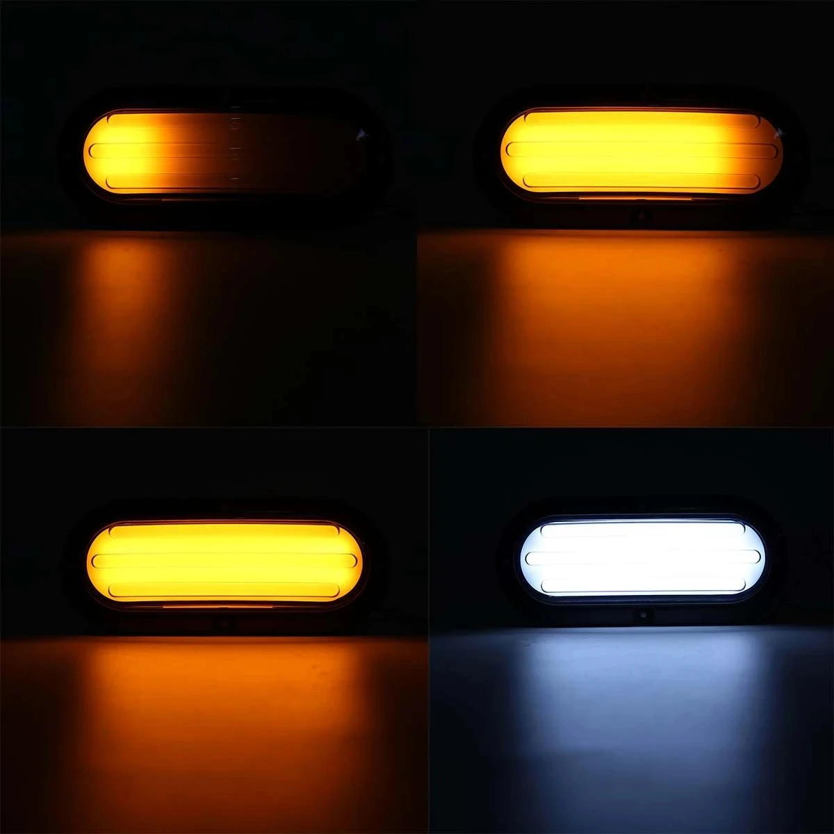 Description Picture 4 of item2Pcs DC12V/24V 74LED Brake Tail Light Dynamic Light Singal Light Warning Stop Strobe Lamp For Car Truck Trailer Tractor SUV RV