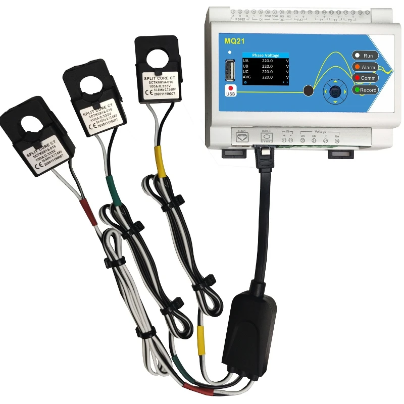 

Record Voltage swell voltage dip interruption flicker Event Data recorder PV System Data logger