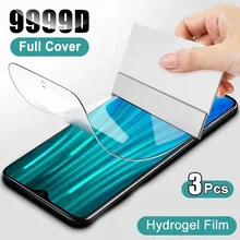For LG G8 G8S G8X V30 G7 ONE Fit Plus ThinQ Full Coverage 2.5D 9H Hydrogel Film Screen Protector LG Q51 Q61 Q7 G6 V40 V50 Film