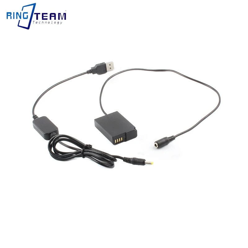 biografie Penelope hand Dummy Battery DMW BLD10 DMW DCC9 Power Supply Connector Plus DC USB Cable  for Panasonic DMC GX1 GF2 G3 G3K G3R Digital Cameras|connector  dc|connectors for cablesconnector power - AliExpress